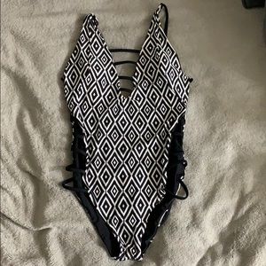 One piece bathing suit